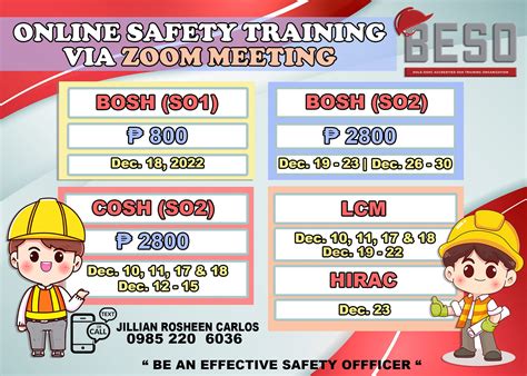 beso safety trainings and consultancy services|Courses by BESO Safety Trainings & Consultancy Services.